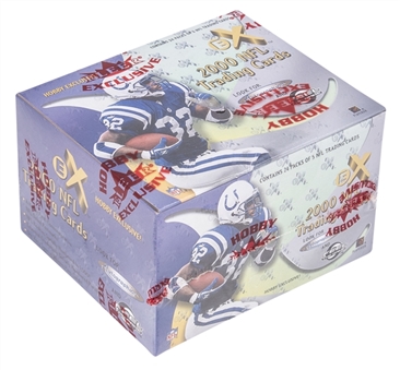 2000 Fleer E-X NFL Sealed Hobby Box